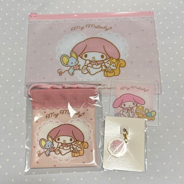 プチ巾着 巾着 ポーチ サンリオ マイメロ マイメロディ クロミ セリア ダイソー キャンドゥ ワッツ アクリルチャーム