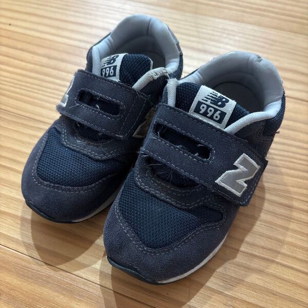 16cm ニューバランス スニーカー 996 キッズ New Balance ネイビー