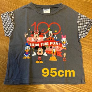 ディズニー 100周年 Tシャツ バースデイ 95cm Disney