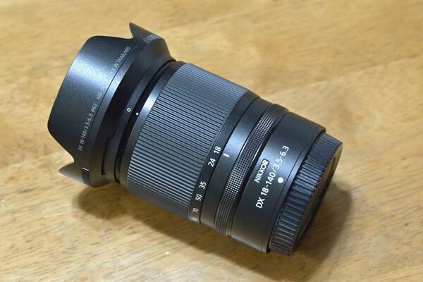 【美品】 NIKON ニコン NIKKOR Z DX 18-140mm f/3.5-6.3 VR 純正フード付 中古