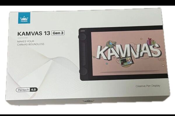 HUION 液タブ 液晶タブレット Kamvas 13(Gen 3) 新型