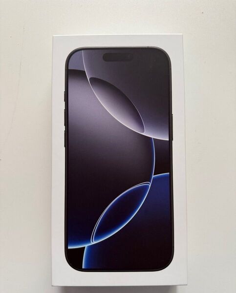 iPhone 16 Pro 256GB ブラックチタニウム 新品未使用