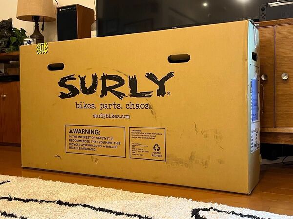 【未使用】SURLY サーリー クロスチェック フレームセット size42