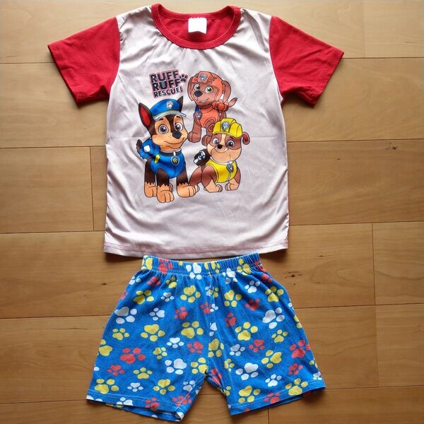 パウ・パトロール チェイス ズーマ ラブル セットアップ Tシャツ ショートパンツ パジャマ