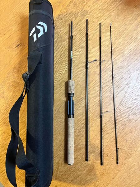 ヴァルケイン ブレイクスルー ゼロヴァージ 60GL 4G + Daiwa ロッドケース+シュヴァーンシャッドナノ オリカラ 腹黒