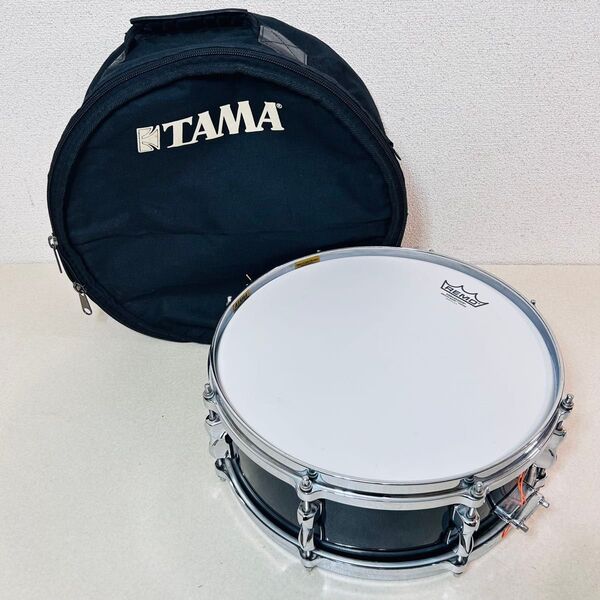 美品TAMA スネアドラム SUPERSTAR 14インチ口径5.5インチ浅胴