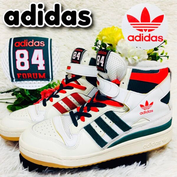 28cm●adidas●アディダス●スニーカー●Forum 84 High●ハイカット●メンズ●トリコロール●オリジナルス