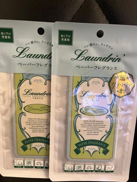 Laundrin’ ランドリン ティーフレグランス GOOD TEA TIME ペーパーフレグランス グリーンティーの香り