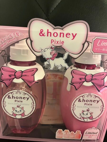 &honey アンドハニー ピクシー モイストシルキー ディズニー おしゃれキャット マリー シャンプー トリートメント