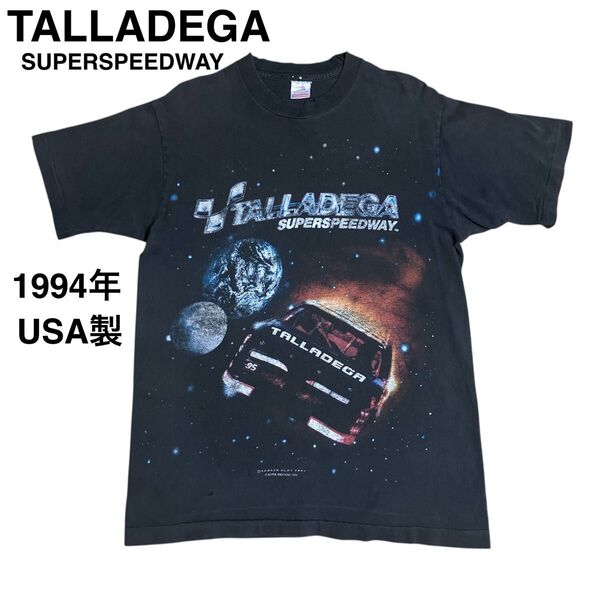 ※最終値下げ※ 90s TALLADEGA 1994年 USA製 Tシャツ M シングルステッチ ヴィンテージ 古着 フルーツタグ