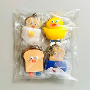 ★全4種コンプセット★BRUNCH BROTHER ぺたんこマスコット ガチャ