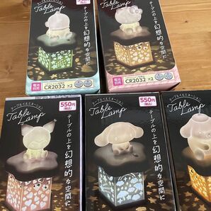 新品 5種類 テーブルイルミネーション サンリオ LEDライト ダイソー