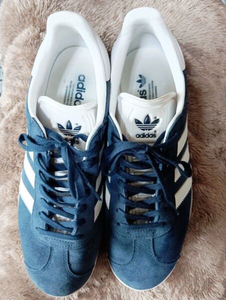 adidas Gazelle アディダス ガゼル スニーカー ネイビー 27cm
