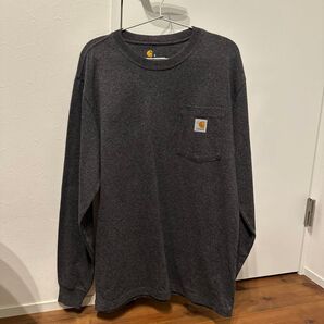 Carhartt カーハート ポケット長袖Tシャツ 古着