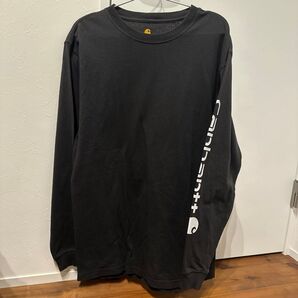 Carhartt カーハート 袖ロゴ 長袖Tシャツ 古着