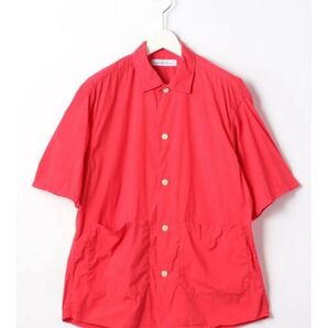 green label relaxing SC コットンナイロンシルク ハーフスリーブ R/G シャツ 新品タグ付き