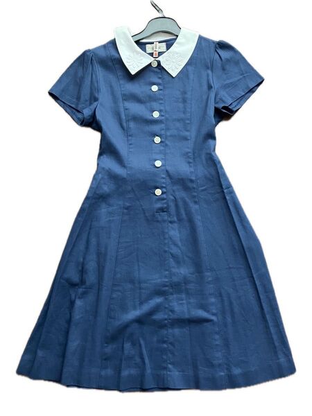 LATEST SHU POLISH ピノチオ岡村 日本製 ワンピース 発表会 140サイズ 子供 半袖