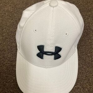 UNDER ARMOUR アンダーアーマー キャップ 白 ホワイト キッズ