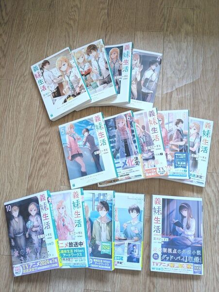 義妹生活 1~13巻+外伝 計14冊 (MF文庫J み-10-30) 三河ごーすと/著