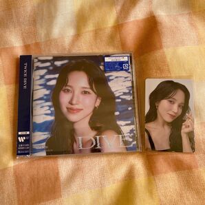 TWICE ミナ盤 DIVE CD トレカ セット アルバム MINA 2
