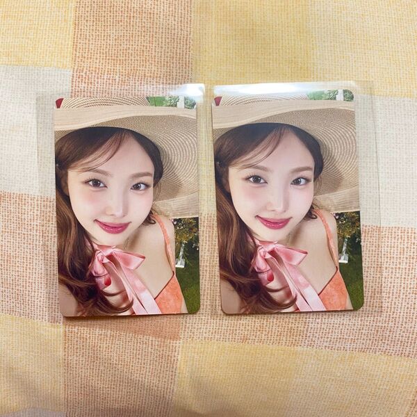 TWICE5 A盤 ナヨン トレカ 2枚セット NAYEON