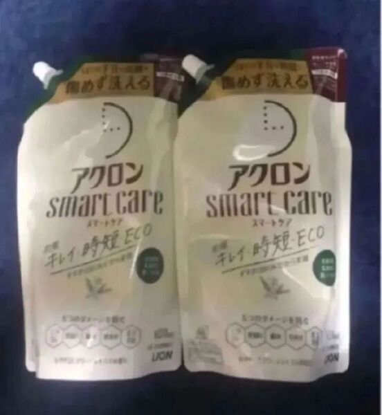 アクロン スマートケア おしゃれ着洗剤 グリーンシトラスの香り820ml 2点
