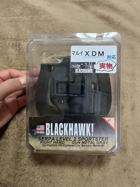 マルイ BLACKHAWK ホルスター Serpa スポーツスター マルイXDM対応