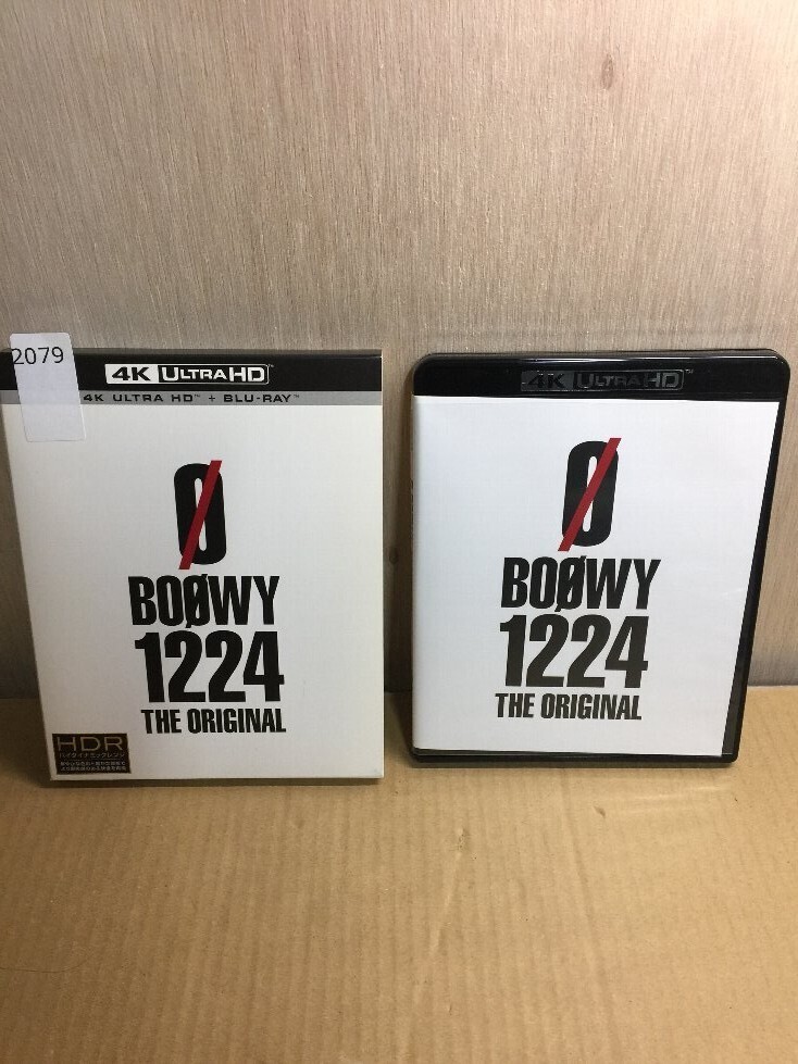 BOOWY 1224 初回限定盤 Ultra HD Blu-ray 新品 519dff55-3ebd-418c-9204-