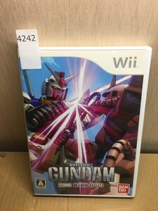 4242 機動戦士ガンダム MS戦線0079 Wiiソフト 任天堂