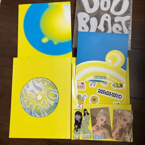 Kep1er doublast LEMON BLAST ver. CD トレカ