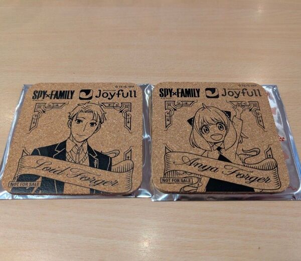 ジョイフル スパイファミリー コースター ロイド アーニャ