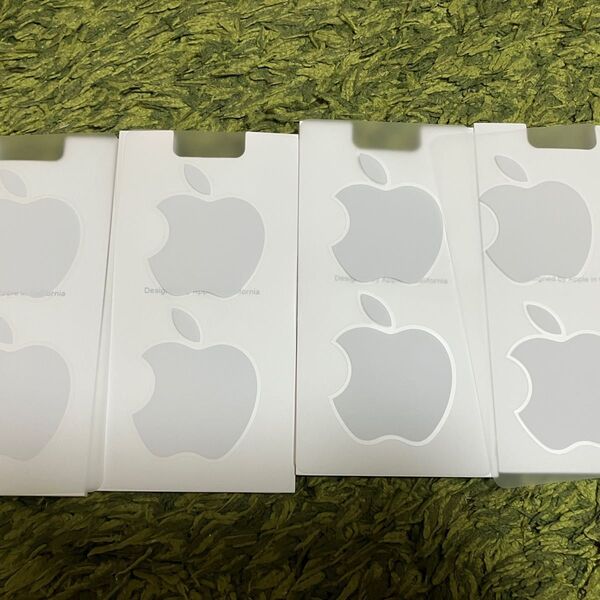 アップル シール ステッカー 4シート iPhone Apple