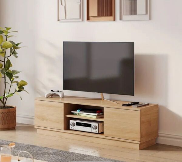 テレビ台 ローボード テレビボード 収納 ロータイプ ナチュラル 木製テレビ台