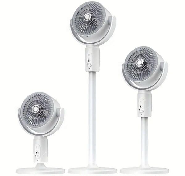 新品未使用 3in1サーキュレーター 扇風機 多機能デザイン リモコン付き サーキュレーター 扇風機 電動