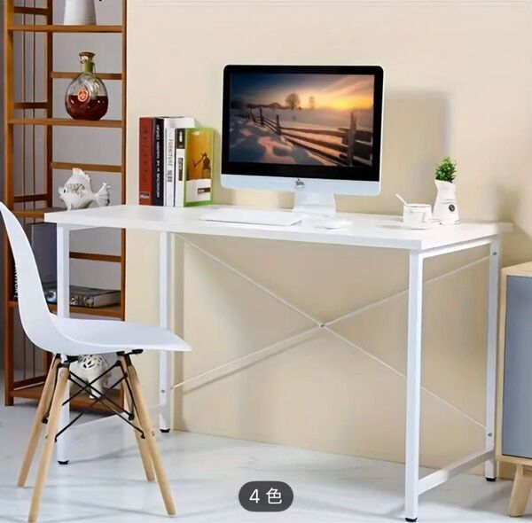 新品未使用★パソコンデスク テーブル 勉強机 デスクテープ ブラウン 80×60センチ