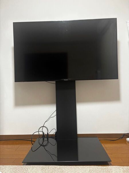 【中古】テレビスタンド ハイタイプ テレビ台 テレビラック 壁掛け