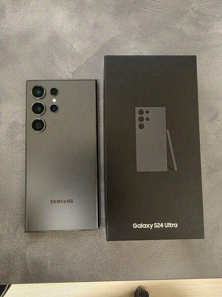 Galaxy S24 Ultra チタニウムブラック 256GB SIMフリー