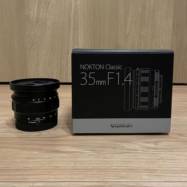 フォクトレンダー NOKTON classic 35mm F1.4 ソニー Eマウント
