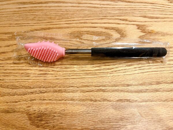 孫の手 まごのて YOAYAO まごの手 伸縮 伸びる孫の手 最大67cm 背中 かき 背中にクリームを塗る道具 (ピンク)