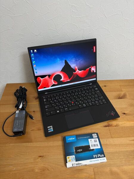 高性能 大容量 保証残Lenovo ThinkPad X1 Carbon Gen11 i5第13世代CPU 16G 2T