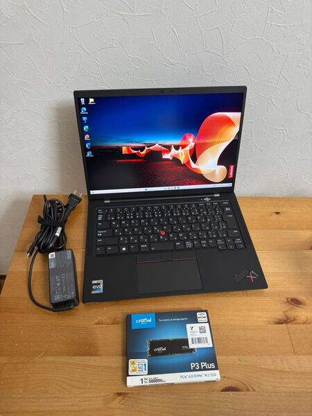 高性能大容量Lenovo ThinkPad X1 Carbon Gen10 i7-1260P CPU 16Gメモリ 1T SSD