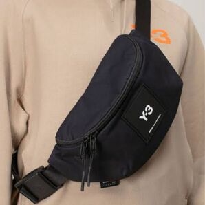 Y-3 コーデュラナイロン スクエアロゴ ショルダーバッグ