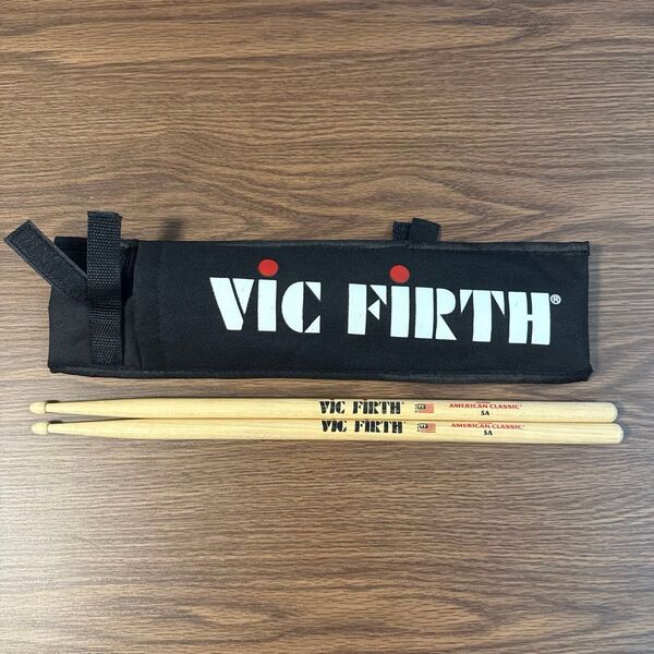 VIC FIRTH VIC-5A ドラムスティック ヒッコリー VIC-MSBAG ドラムスティックバッグ