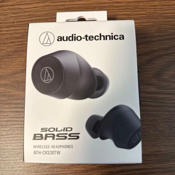 SOLID BASS ワイヤレスイヤホン ATH-CKS30TW BK ブラック