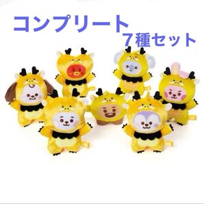 BT21 ドラゴンマスコット 辰 イエロー ロフト限定 コンプリート 7個セット 新品未開封