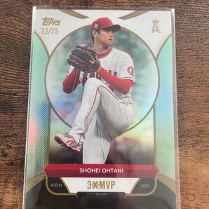 大谷翔平 75枚限定 2025 Topps 3x MVP シリアルナンバー