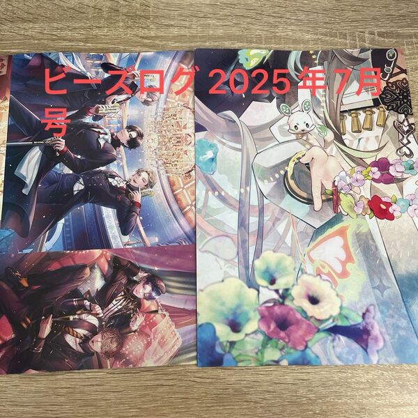 B's-LOG 2025年7月号 付録のみ ポスター 2枚 ブレイクマイケース オランピアソワレ あくねこ