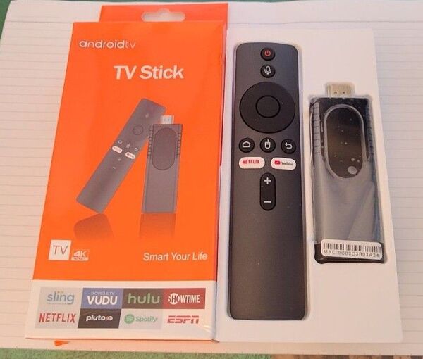 【新品】AndroidTV tv stick テレビやプロジェクターでサブスクなどの動画を楽しめます。 Googleアシスタント