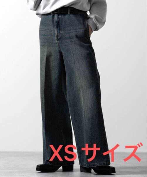 【CLEL】Vintage Design Flare Denim Pants /ヴィンテージデザイン フレアデニムパンツ