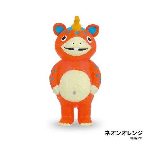 快獣ブースカ ソフビ ボールチェーンマスコット ネオンオレンジ